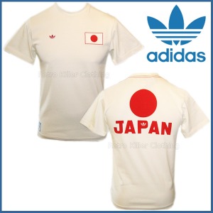 Adidas Originals Japan Hinomaru Sun Disc Flag Tee Retro White T-shirt