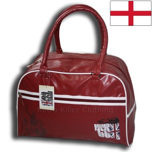 England 1966 World Cup Victory Italian Job Football Holdall Sports Bag - Maroon