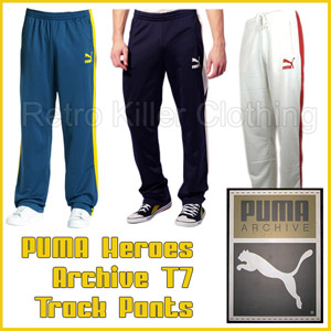 Puma Archive Heritage Heroes T7 Track Pants Tracksuit Bottoms in 3 variants