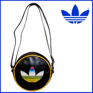 Adidas Originals Black Trefoil Disco Shoulder Bag - Womens - 454537